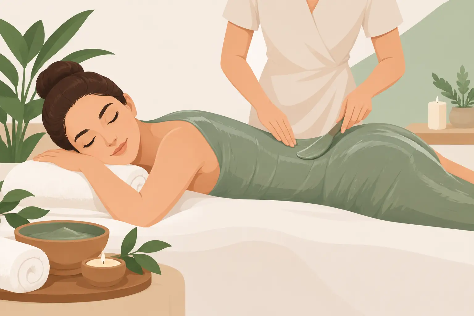 A Body Wrap for Glowing Skin, Done Well