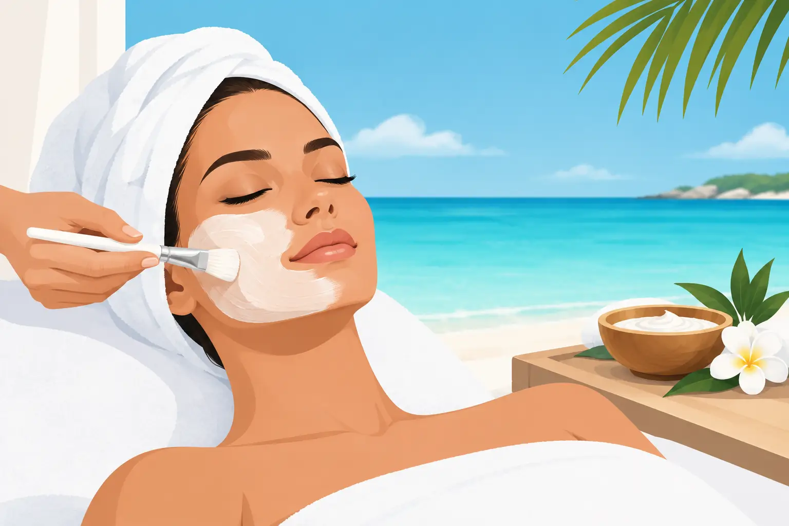Best Facial for Sun Damaged Skin in Turks and Caicos