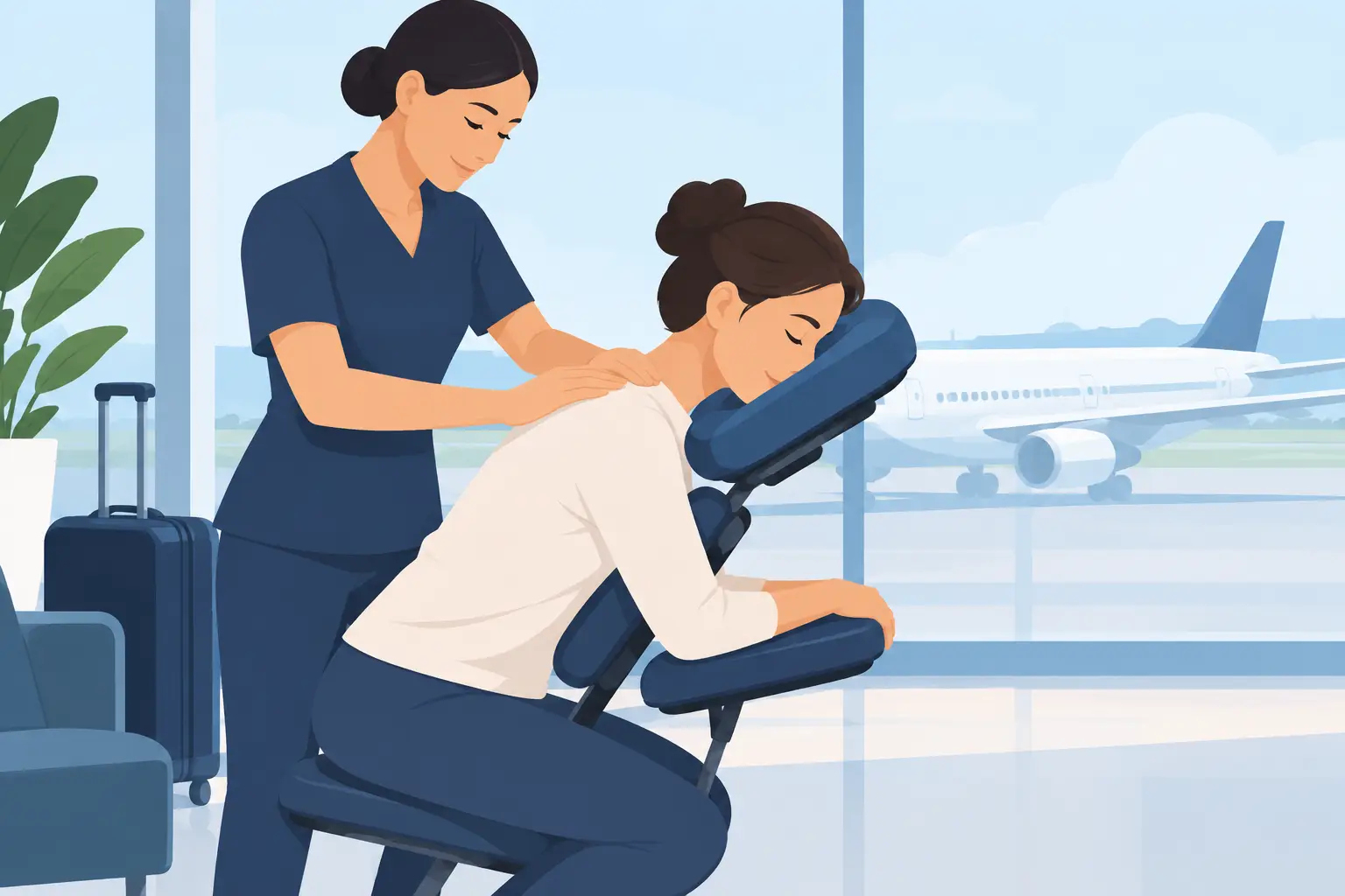 Best Massage for Travel Fatigue After a Flight